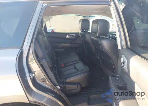 2017 Nissan Pathfinder Platinum z USA, uszkodzony, nr VIN 5N1DR2MN9HC609053